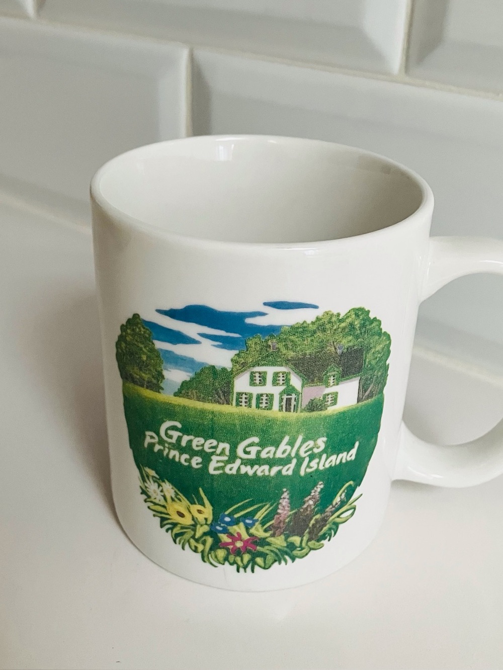 Anne of Green Gables commemorative mug factory souvenir